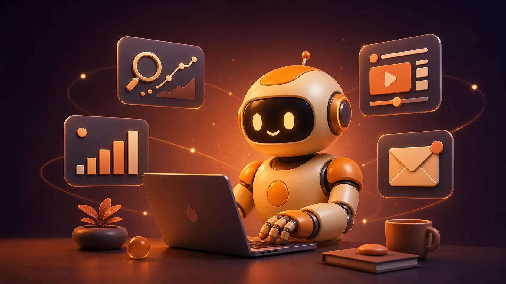 Claude Code（クロードコード）を活用したWebマーケティング業務の静止イメージ