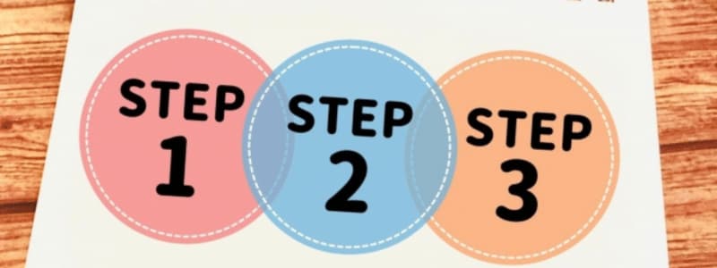 step1・step2・step3