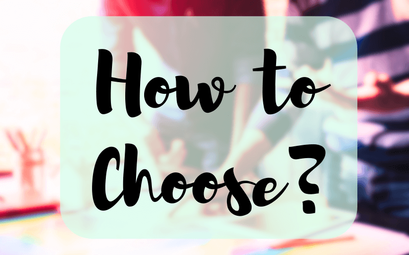 how to choose？