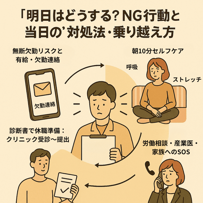 明日はどうする？